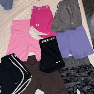 Athletic shorts set